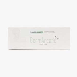 فیلر درم آرکان طوسی تک سی سی(DERM ARCANE GRAY 1CC) | اصلاح زاویه فک، چانه و رفع چروک‌های عمیق